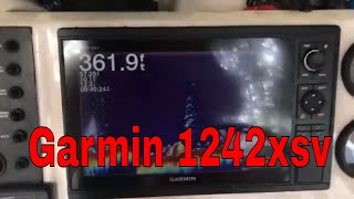 Garmin 1242xsv Installation and quick overview [upl. by Ahseele]