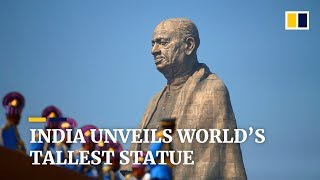 India unveils world’s tallest statue [upl. by Zoha]