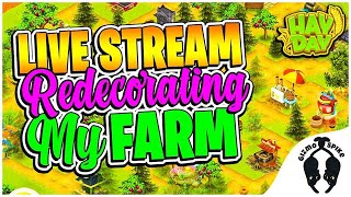 Hay Day LIVEMore Decorating [upl. by Anahsirk]