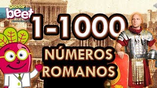 NUMEROS ROMANOS DEL 1 AL 1000 Roman Numbers [upl. by Hamachi]