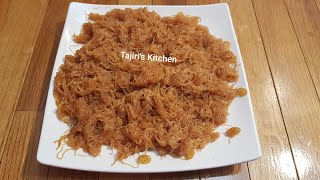 JINSI YA KUPIKA TAMBI ZA KUKAANGA TAMBII ZA SUKARI  VERMICELLI RECIPE RAMADHAN SPECIAL ENG amp SWH [upl. by Wolfgram]