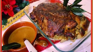 Pernil de Cochinocerdo Horneado receta Navideña Venezolana [upl. by Neurath882]