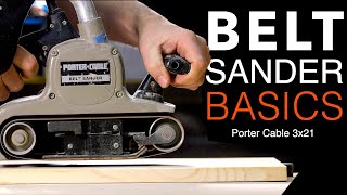 Portable Belt sanders  Beginner Tools [upl. by Atlee]