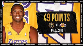 Kobes 49 PTS Leads Lakers To Game 2 W  NBATogetherLive Classic Game [upl. by Pheni981]