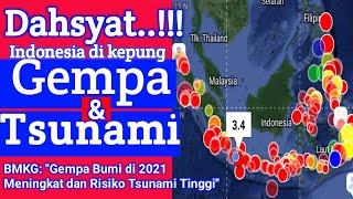 gempa bumi di Indonesia meningkat resiko tsunami meninggicadastvnews gempa hari ini [upl. by Malliw]