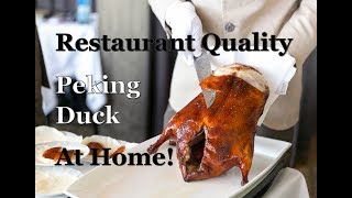 How to make Peking Duck at home in your oven [upl. by Ymmaj]