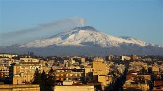 Dramatic Eruptions From Mount Etna Europes Largest Volcano [upl. by Bucher]