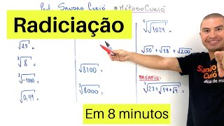 FÁCIL e RÁPIDO  RADICIAÇÃO EM 8 MINUTOS [upl. by Ezalb]