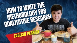 HOW TO WRITE THE METHODOLOGY FOR QUALITATIVE RESEARCH [upl. by Otreblide]