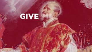 Prayer for Generosity St Ignatius of Loyola  Lyric Video [upl. by Anaert]