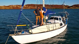 OUR 30 FOOT HOME Features amp Systems on the Deck of our Tiny Sailboat [upl. by Hpesoj688]