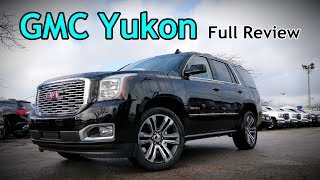 2018 GMC Yukon FULL REVIEW  Denali Ultimate SLT amp SLE [upl. by Silado]