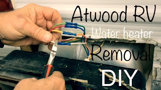 How To Remove An Atwood RV Water Heater [upl. by Aztinad]