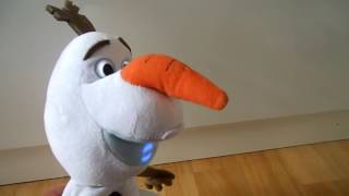 Disney Frozen Talking Plush Olaf [upl. by Gnat36]