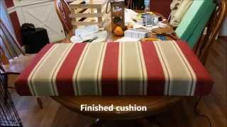 How to Cover a Cushion [upl. by Darton]