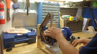 Rikon Variable Speed 1x30 Belt Sander 50161VS REVIEW [upl. by Onofredo]