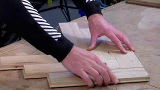 What is Parquet Wood Flooring and How to Install it in a herringbone pattern [upl. by Calabresi]