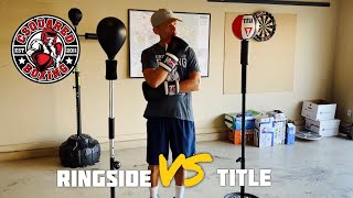 Ringside Cobra Reflex Bag VS Title Boxing Cobra Reflex Bag COMPARISON REVIEW WHICH ONE IS BETTER [upl. by Alboran882]