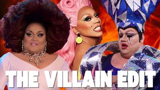 The Villain Edit on Drag Race [upl. by Allak]