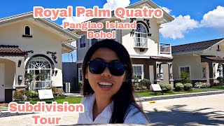 Royal Palm Quatro Subdivision Bohol Real Estate Philippines  Subdivision Tour [upl. by Matty]