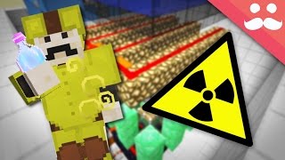 How to make a NUCLEAR REACTOR in Minecraft [upl. by Rapsag675]