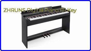 REVIEW 2025 ZHRUNS Digital Piano 88 Key ESSENTIAL details [upl. by Eiramanna66]