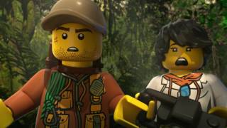 Jungle Rumble Part 1  LEGO City  Mini Movie [upl. by Sidran]