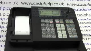 How To Make The Casio SEG1 SES700 PCRT273 SMT274 Print Receipts [upl. by Dace878]