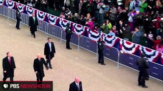 Watch Vice President Biden Walk and Greet Visitors in Parade [upl. by Rosati]