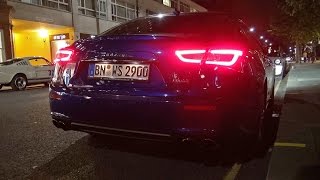 Maserati Ghibli S Q4 30 V6 Biturbo  LOUD REVS [upl. by Brothers]