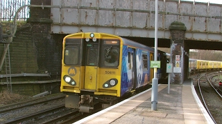 Half an Hour at 216  Birkenhead North Station 1022017  Class 507 508 terminus [upl. by Natehc]