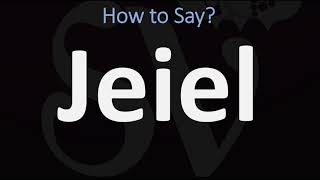 How to Pronounce Jeiel [upl. by Daitzman]