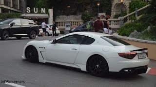 Maserati GranTurismo S amp MC Stradale in Monaco  LOUD Sounds [upl. by Fruin]