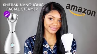 Shierak Nano Ionic Facial Steamer Review  Demo [upl. by Worrell246]