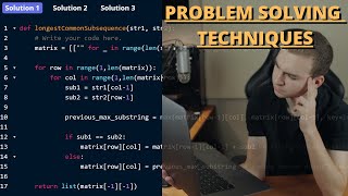 Problem Solving Techniques  For Programming Problems amp Interviews [upl. by Atter]