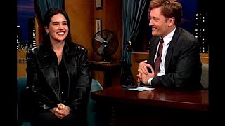 Jennifer Connelly Went Trekking Through Tibet  quotLate Night With Conan OBrienquot [upl. by Neirbo]