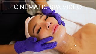 Spa Facial Treatment  Cinematic Video [upl. by Bust]