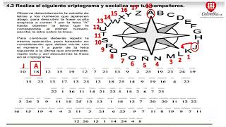 Cómo resolver el Criptograma Letras y Números en las Estrellas  Cualificar Español Guía 40 Meta 14 [upl. by Hershel]