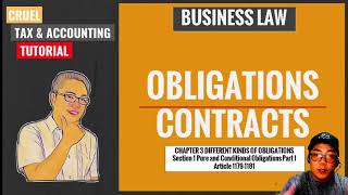 Chapter 3 Different Kinds of Obligations Section 1 Part 1 [upl. by Evatsug]