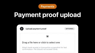 Payment proof upload [upl. by Jea693]