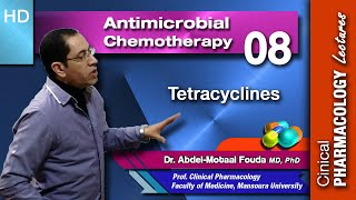 Antimicrobial Chemotherapy Ar  Lecture 08 Tetracyclines [upl. by Finny]