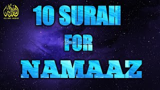 10 surah for namaz  must memorize  Allahu Akbar [upl. by Richart887]