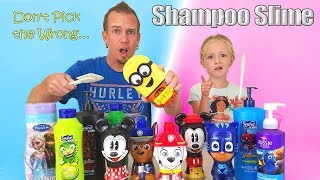 Dont Choose the Wrong Shampoo Slime Challenge [upl. by Etteuqal727]