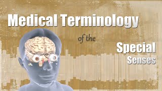 Medical Terminology of the Special Senses [upl. by Araec]