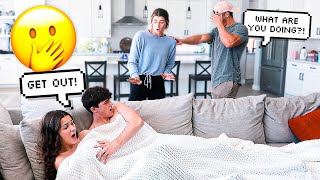 THEY WALKED IN ON US PRANK ON JATIE VLOGS [upl. by Yruoc]