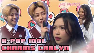 KPOP Idol charms Carlyn Ocampo Aja Aja Tayo S2 EP1 [upl. by Linneman]