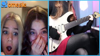 Playing Guitar on Omegle but I Pretend Im a Girl [upl. by Elttil919]