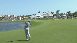 Rory McIlroy’s approach into water and club toss at the Cadillac Championship [upl. by Billie]