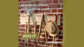 DIY  Réalisez un râtelier pour outils de jardin  Castorama [upl. by Hendrika]