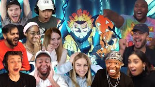 THUNDER CLAP Demon Slayer Kimetsu No Yaiba 17 BEST REACTION COMPILATION [upl. by Jarrell]